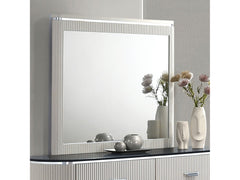 Aldgate Light Gray Mirror - Ornate Home