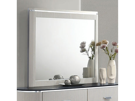 Aldgate Light Gray Mirror - Ornate Home