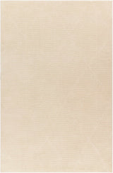 Aldis Cream Plush Textured Washable Rug - Ornate Home