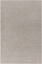 Aldis Grey Plush Textured Washable Rug - Clearance - Ornate Home