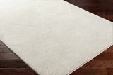 Aldis Grey Plush Textured Washable Rug - Clearance - Ornate Home