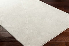 Aldis Grey Plush Textured Washable Rug - Clearance - Ornate Home