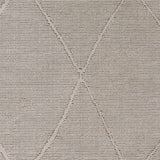 Aldis Grey Plush Textured Washable Rug - Clearance - Ornate Home