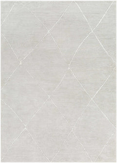 Aldis Grey Plush Textured Washable Rug - Clearance - Ornate Home