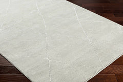 Aldis Grey Plush Textured Washable Rug - Clearance - Ornate Home
