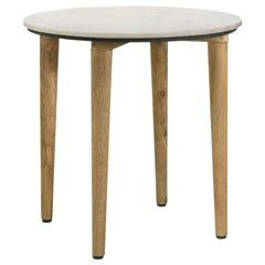 Aldis White 2-piece Coffee and End Table Set - Ornate Home