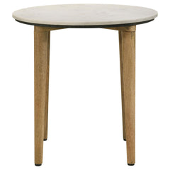 Aldis White 2-piece Coffee and End Table Set - Ornate Home