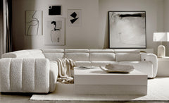 Aldo Aged Grey Power Motion Sectional - Ornate Home