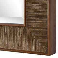Aldous Walnut Mirror - Ornate Home