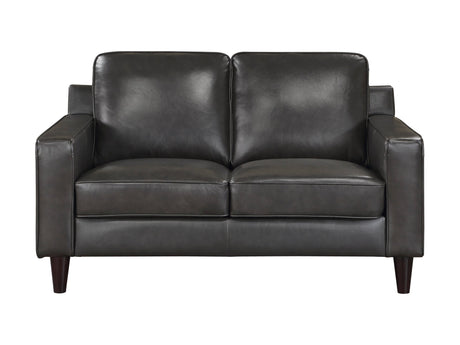 Aldrich Gray Loveseat - Ornate Home