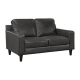Aldrich Gray Loveseat - Ornate Home