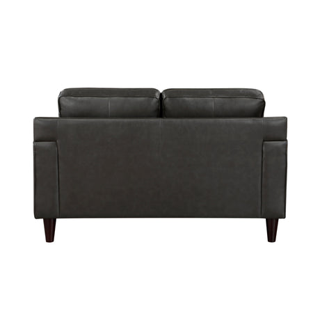 Aldrich Gray Loveseat - Ornate Home