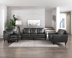 Aldrich Gray Loveseat - Ornate Home