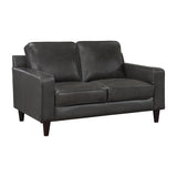 Aldrich Gray Loveseat - Ornate Home
