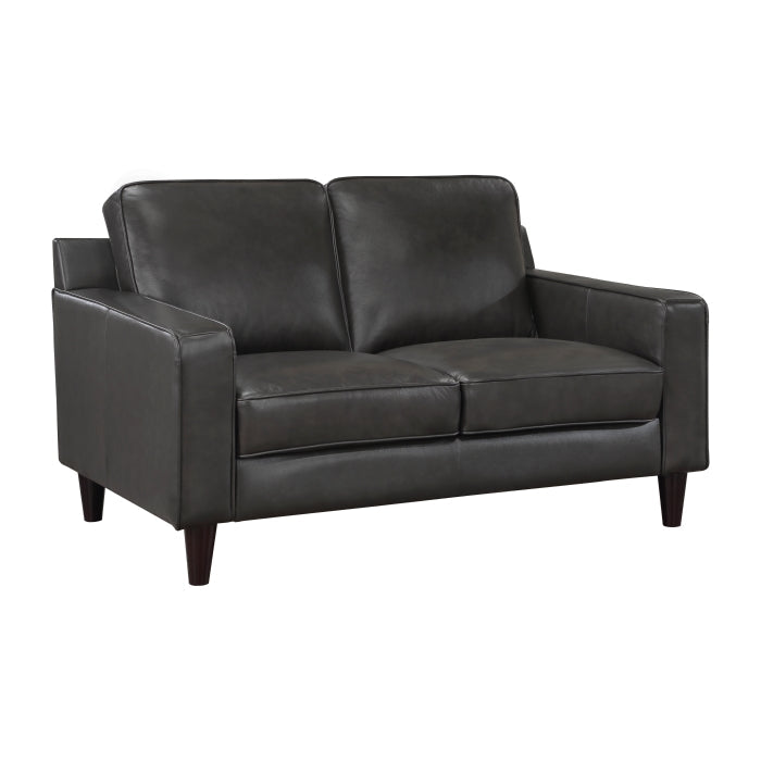 Aldrich Gray Loveseat - Ornate Home
