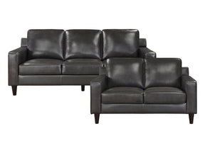 Aldrich Gray Sofa & Loveseat - Ornate Home
