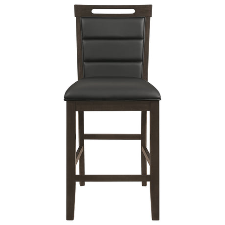 Aldrich White 5-piece Marble Counter Height Dining Table Set - Ornate Home