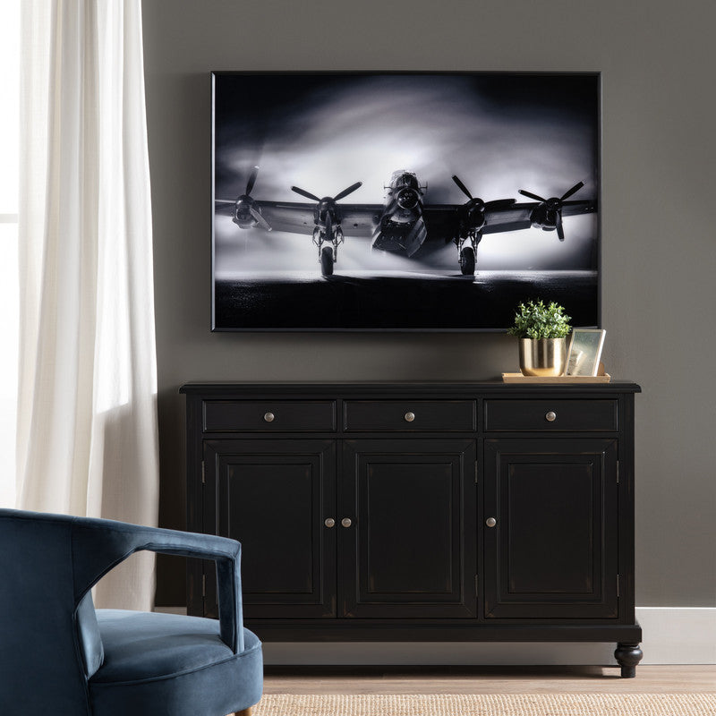 Aldridge Black Sideboard - Ornate Home