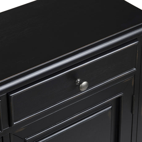 Aldridge Black Sideboard - Ornate Home