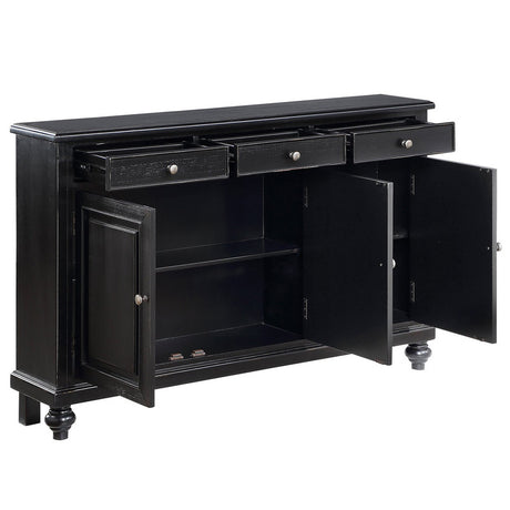 Aldridge Black Sideboard - Ornate Home