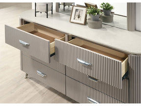 Aldridge Light Gray Dresser - Ornate Home