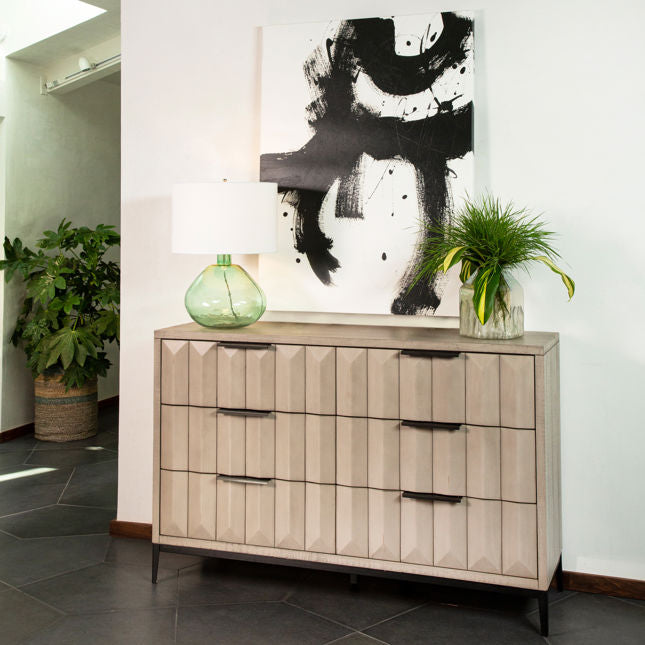 Aldwell Light Gray Wash Dresser - Ornate Home