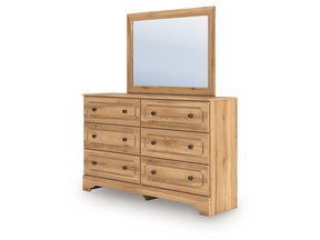 Aleaport Warm Brown Dresser and Mirror (Online Special Price) - Ornate Home