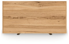 Aleaport Warm Brown Five Drawer Chest - Ornate Home