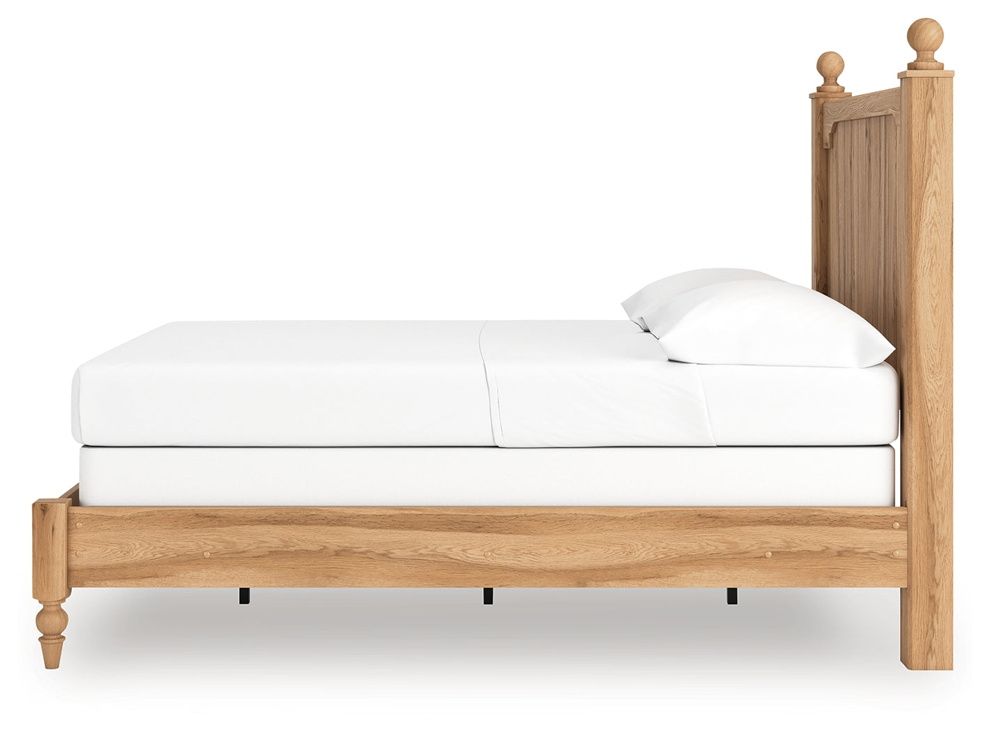 Aleaport Warm Brown Full Panel Bed, Dresser and Mirror (Online Special Price) - Ornate Home