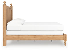 Aleaport Warm Brown Full Panel Bed - Ornate Home