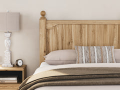 Aleaport Warm Brown Queen Panel Bed, Dresser, Mirror and Nightstand - Ornate Home