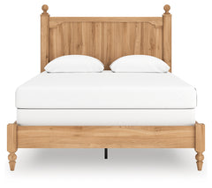 Aleaport Warm Brown Queen Panel Bed - Ornate Home