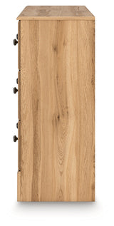 Aleaport Warm Brown Six Drawer Dresser (Online Special Price) - Ornate Home