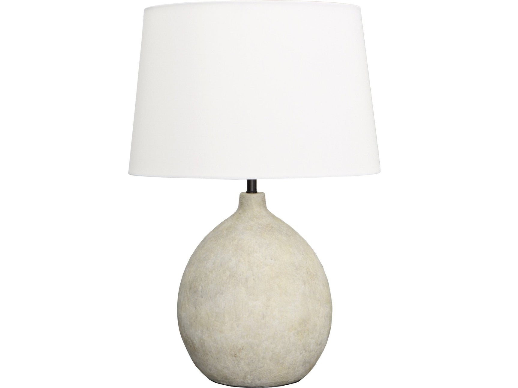 Alec Stone Gray/White Table Lamp - Ornate Home