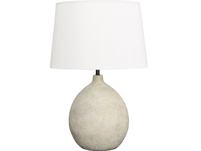 Alec Stone Gray/White Table Lamp - Ornate Home