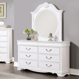 Alecia White 4 Pc. Full Bedroom Set - Ornate Home