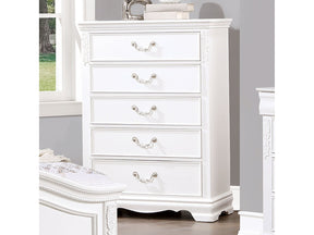 Alecia White Chest - Ornate Home