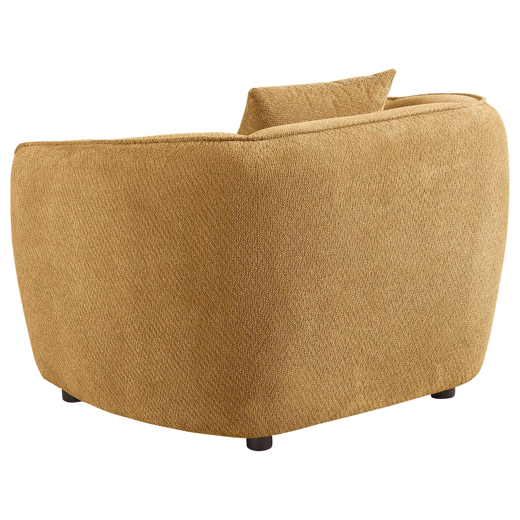 Aleisha Mustard Yellow 3-piece Chenille Upholstered Sofa Set - Ornate Home