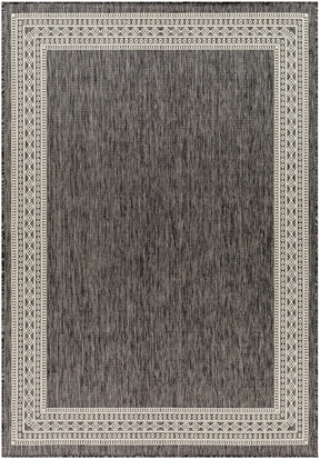 Aleli Black & White Outdoor Area Rug - Clearance - Ornate Home