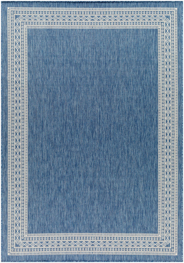 Aleli Blue Outdoor Area Rug - Clearance - Ornate Home
