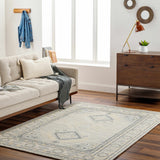 Alena Gray Wool Blend Area Rug - Clearance - Ornate Home