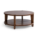 Alenna Tundra Brown Coffee Table - Ornate Home