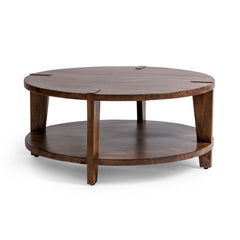 Alenna Tundra Brown Coffee Table - Ornate Home