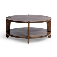 Alenna Tundra Brown Coffee Table - Ornate Home