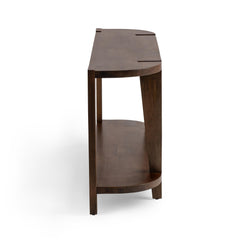 Alenna Tundra Brown Console Table - Ornate Home