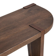 Alenna Tundra Brown Console Table - Ornate Home