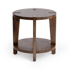 Alenna Tundra Brown End Table - Ornate Home