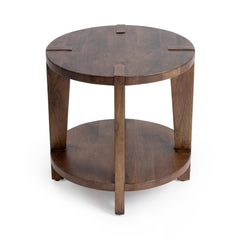Alenna Tundra Brown End Table - Ornate Home