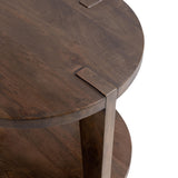 Alenna Tundra Brown End Table - Ornate Home