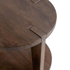 Alenna Tundra Brown End Table - Ornate Home